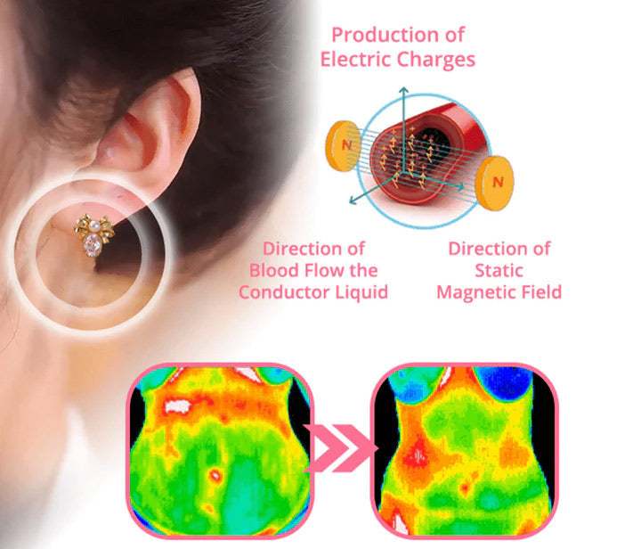 Natravor™ Lymphvity MagneTherapy Germanium Earrings