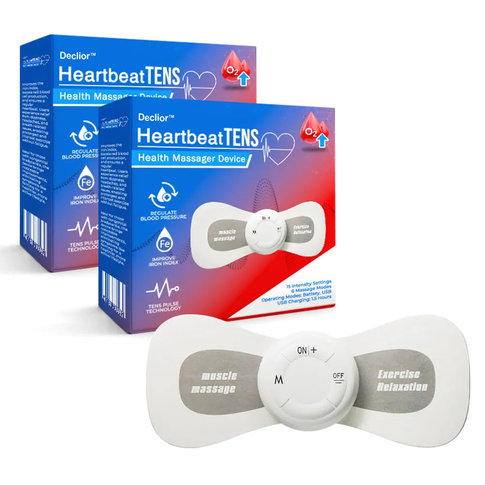 Declior™ HeartbeatTENS Lifeblood Iron Health Massager Device