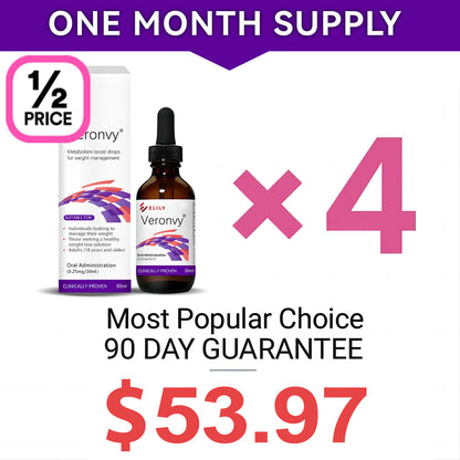 ⏳LAST DAY:50% OFF✨ The Lowest Prices of the Year! ✨ Veronvy® Metabolic Boost Vitamin Drops