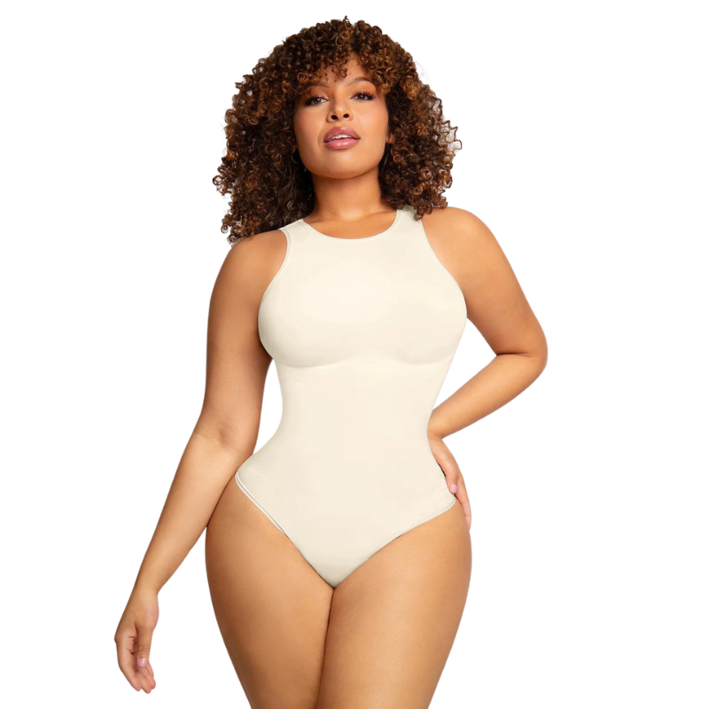 Natravor™ Sleeveless Thong Bodysuit