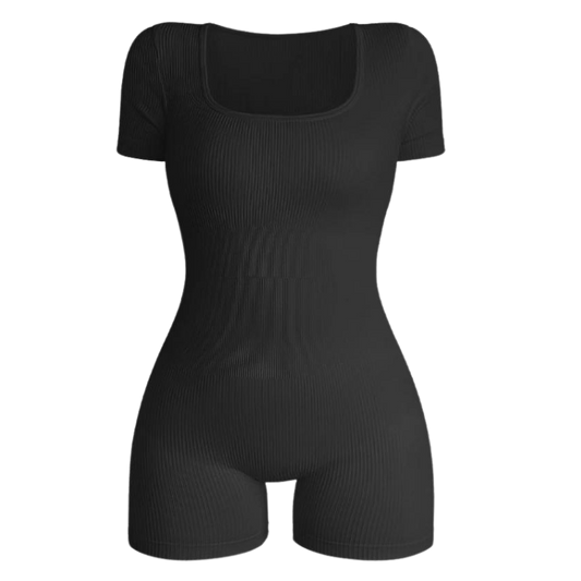 Natravor™ One Piece Short Sleeve Sculpting Bodysuit