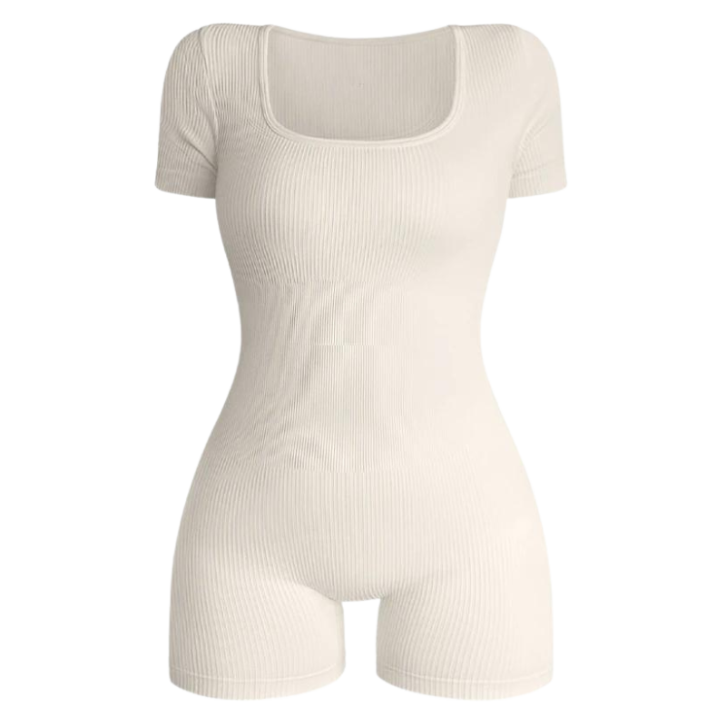 Natravor™ One Piece Short Sleeve Sculpting Bodysuit