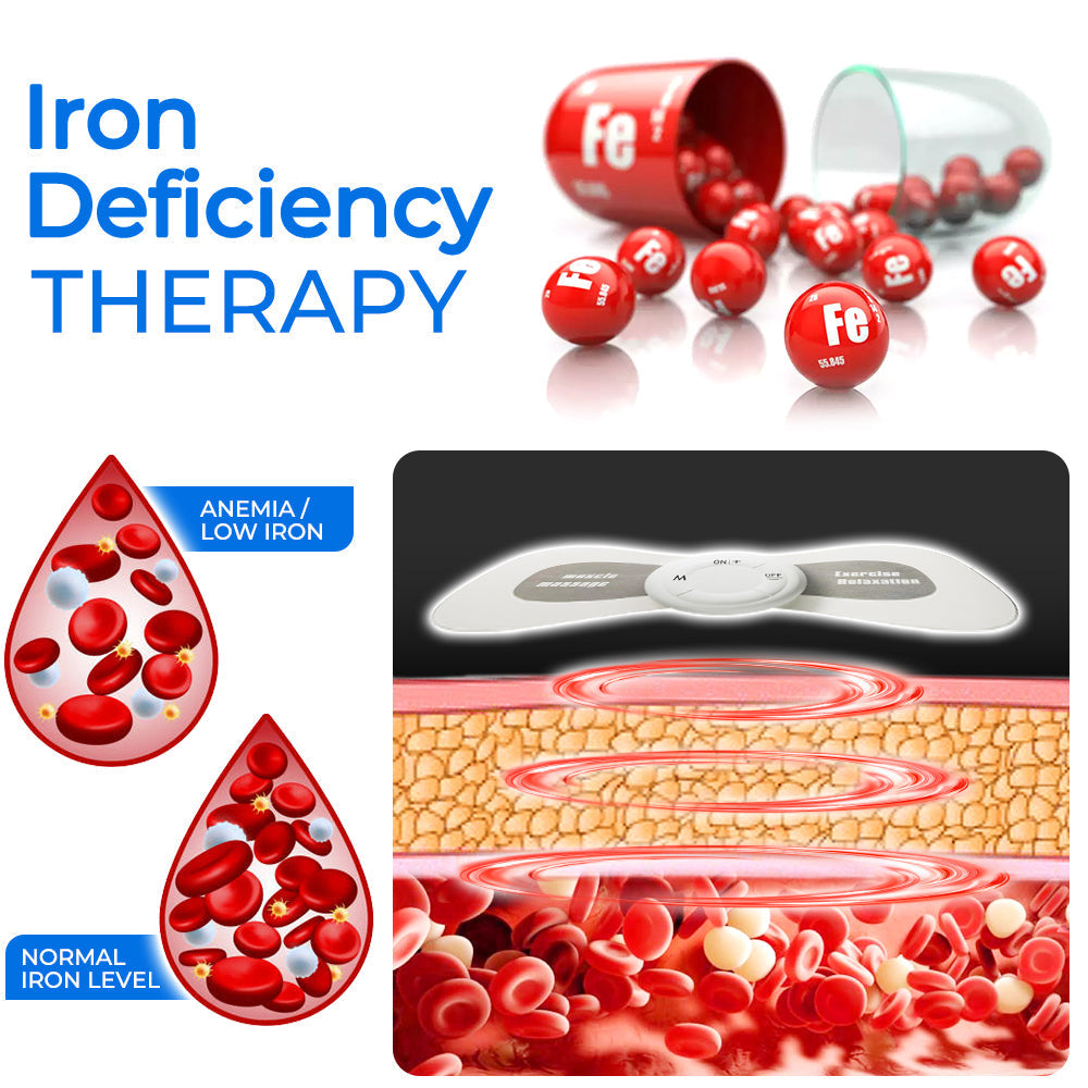 Declior™ HeartbeatTENS Lifeblood Iron Health Massager Device