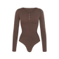 Natravor™ Long Sleeve Button Down Bodysuit