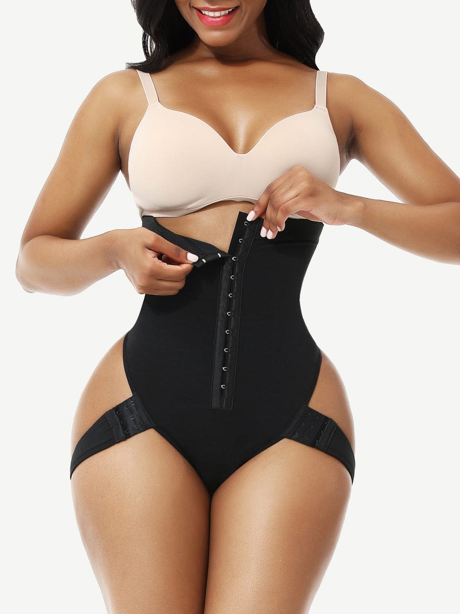 Wholesale Good High Waist Butt Lifter Thong Curve With 2 Side Straps Body Shapewear