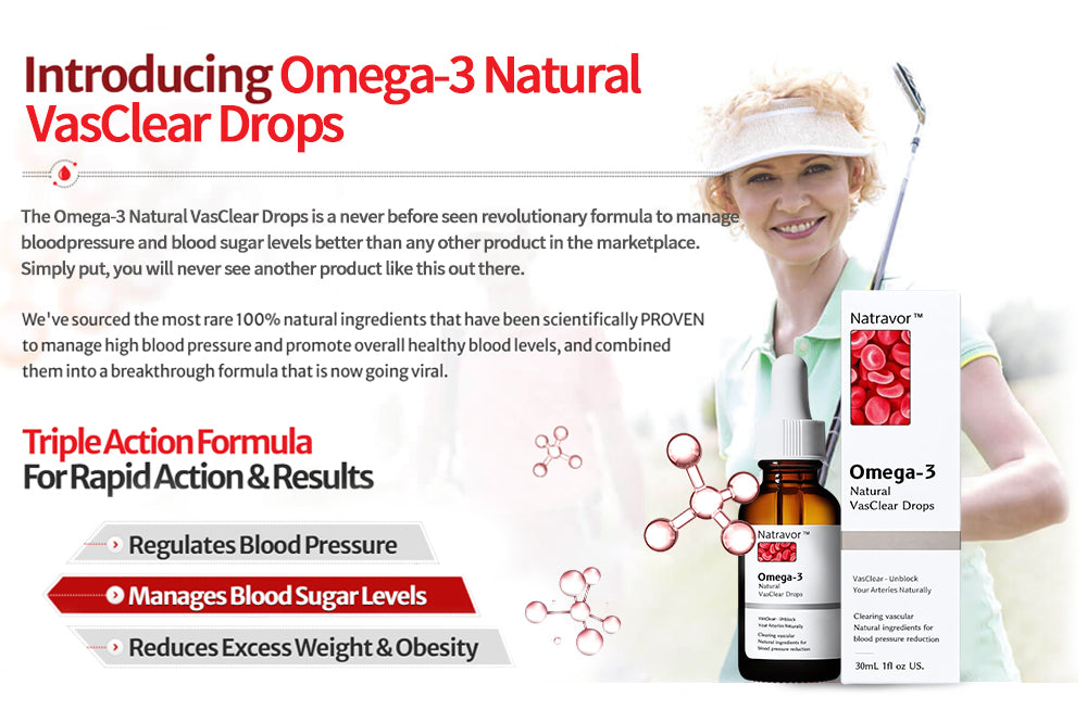 Natravor™Omega-3 Natural VasClear Drops