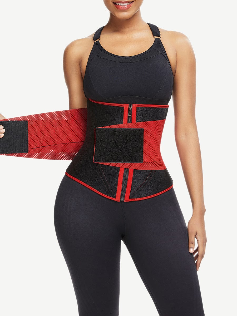 Natravor™ Wholesale Slimming Tummy 10 Steel Bones Neoprene Waist Trainer Custom Waist Trimmer