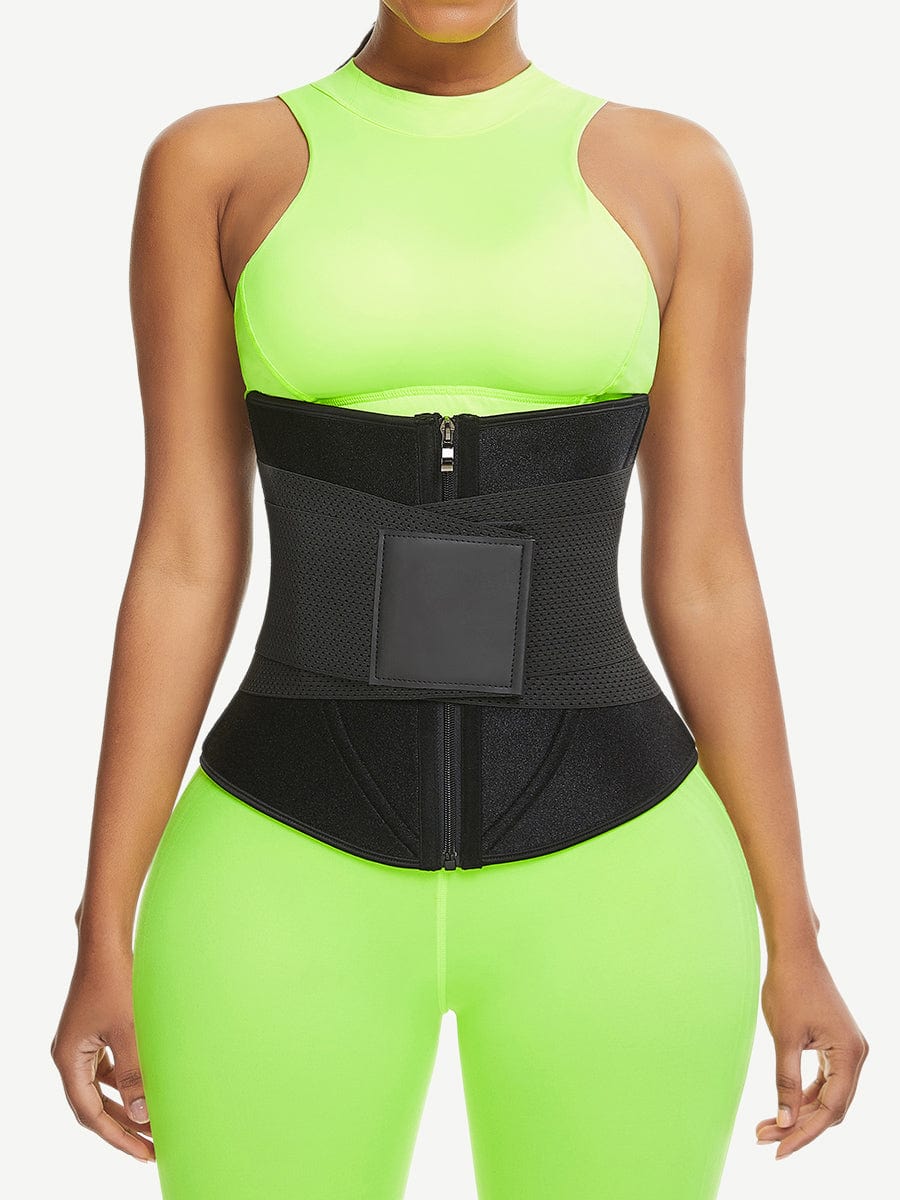 Natravor™ Wholesale Slimming Tummy 10 Steel Bones Neoprene Waist Trainer Custom Waist Trimmer