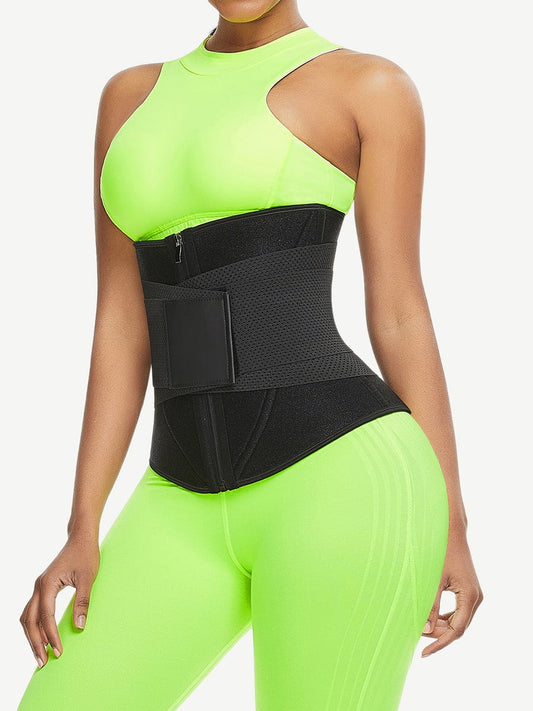 Natravor™ Wholesale Slimming Tummy 10 Steel Bones Neoprene Waist Trainer Custom Waist Trimmer